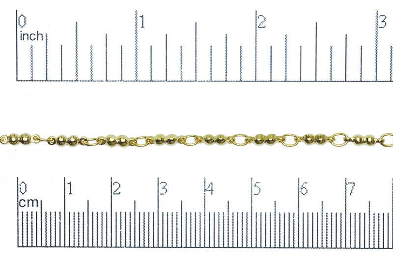 Double Ball Chain sold by the Foot - CH 2012