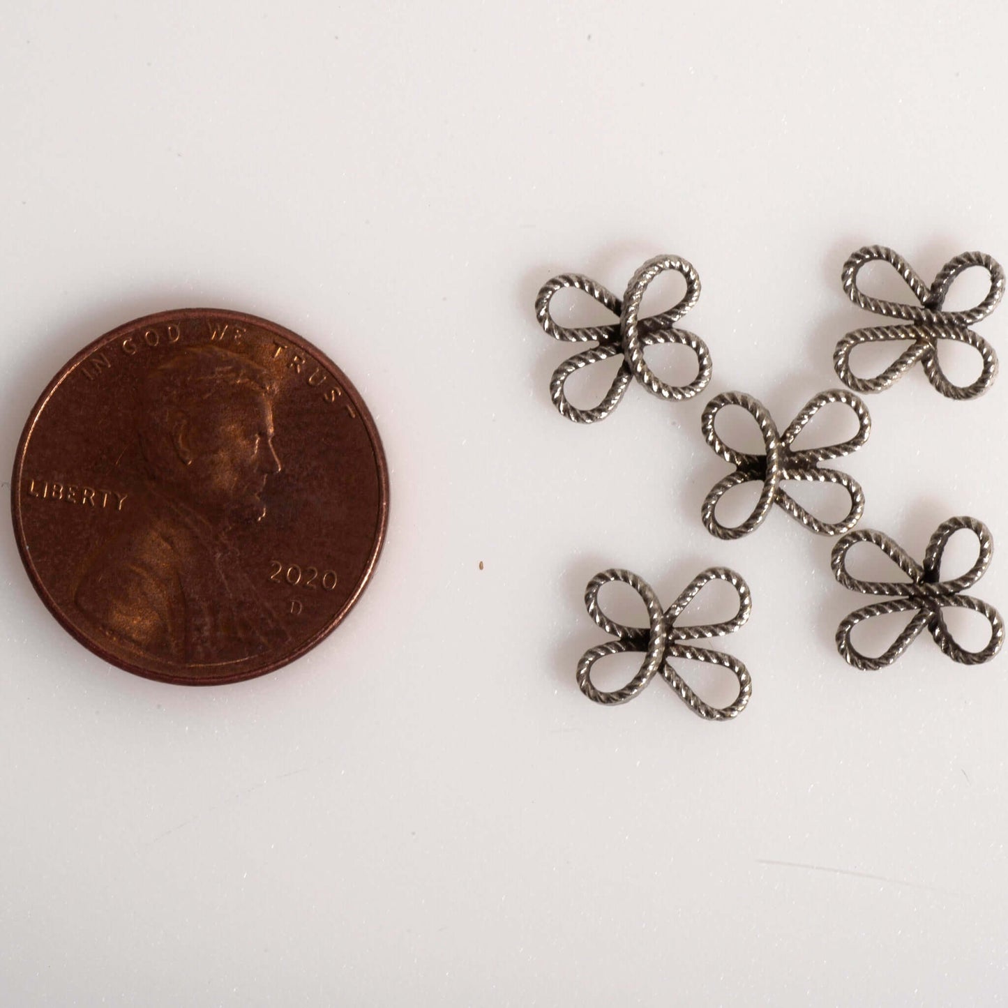 Filigree Flower Connector - Measure 9mm - Available in Multiple Colors - Sold Individually - CON1020
