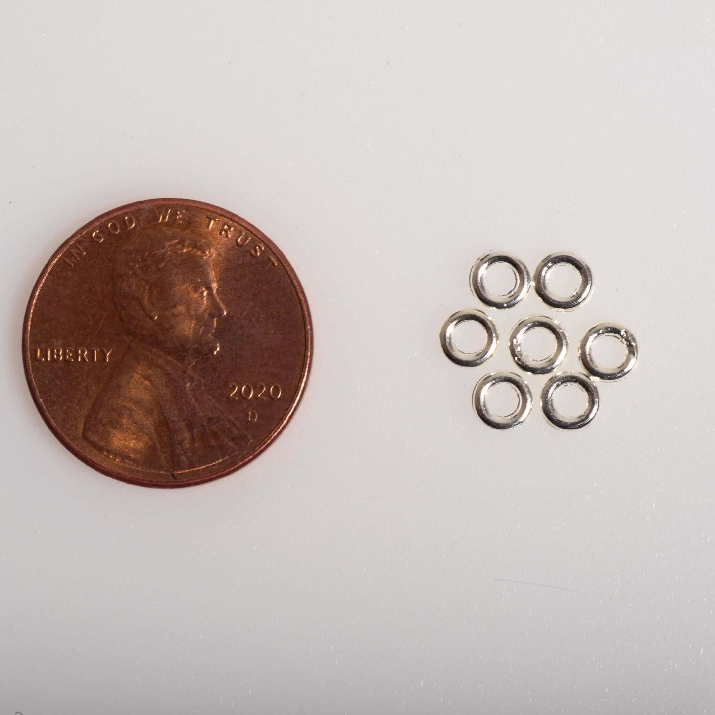 4mm Closed Soldered Rings with 3.2mm Hole - SOL/R3