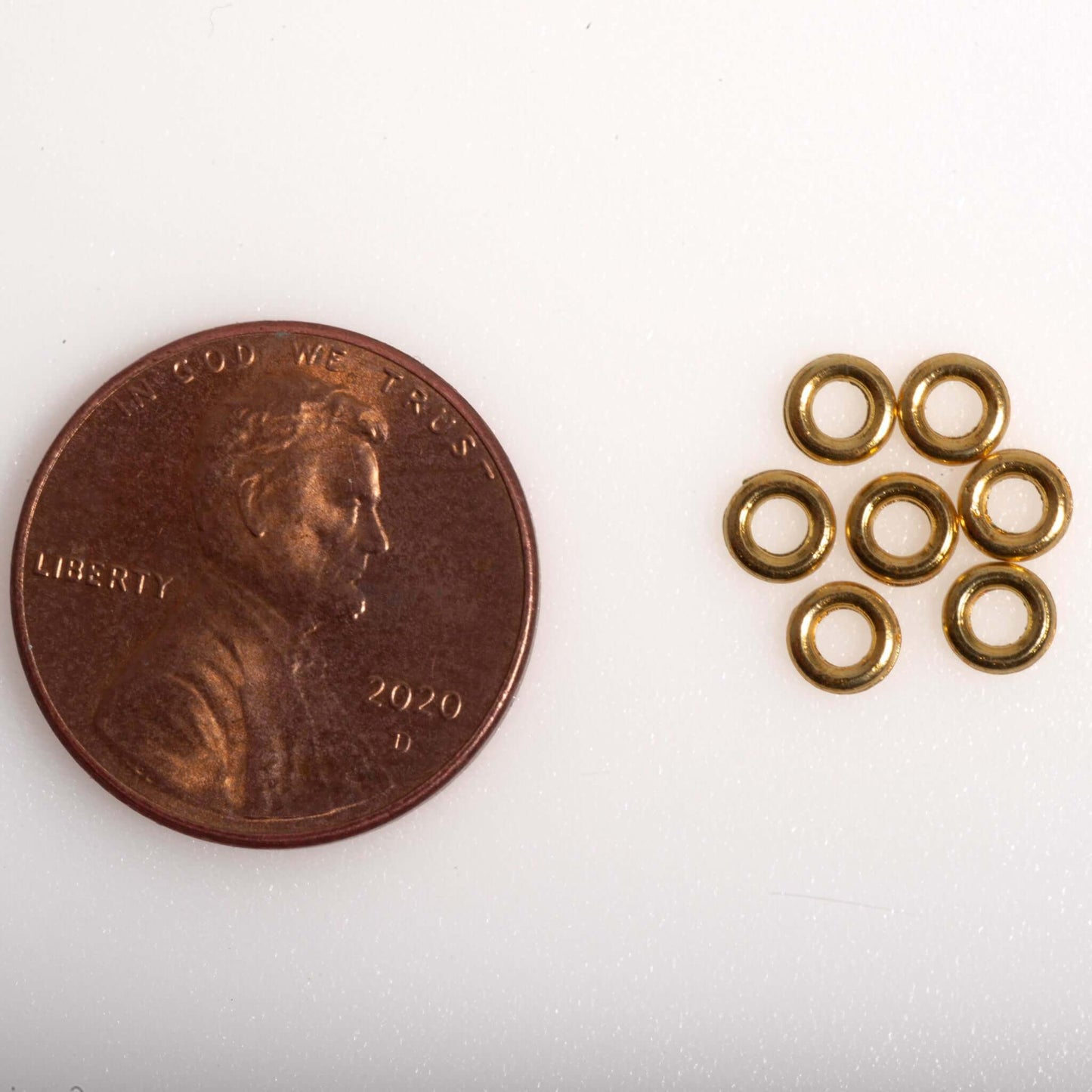 4mm Closed Soldered Rings with 3.2mm Hole - SOL/R3