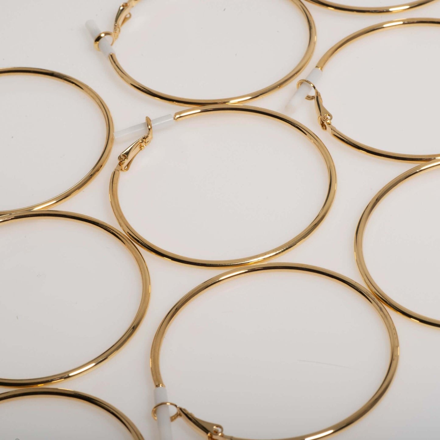 50mm Large Hoop Earrings - Made of hollow 2mm tube wire - Sold individually - EW5016