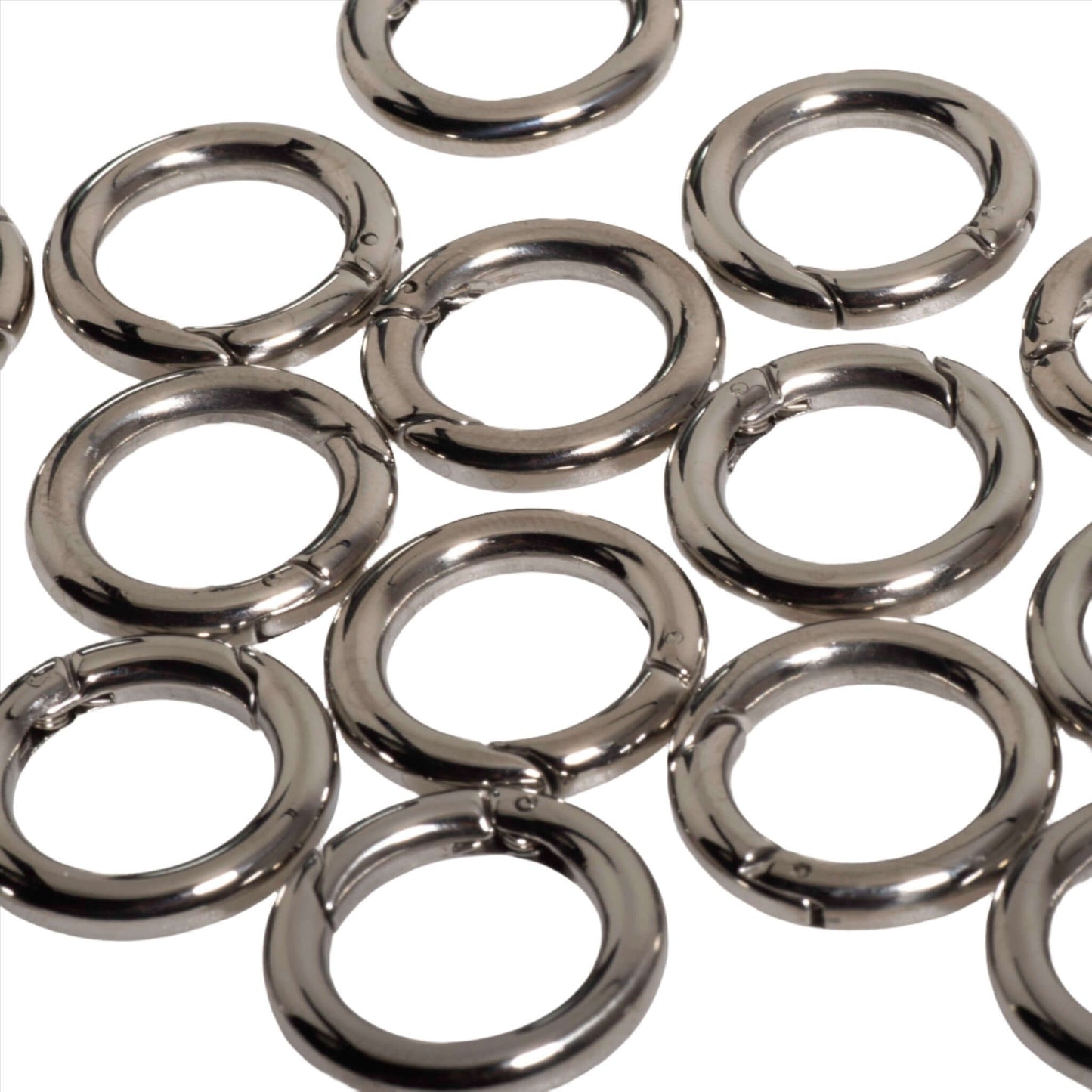 O Ring Clasp XL Size - Measures 20mm - Available in Waterproof Gold - Made from Stainless Steel - Sold Individually - CL/OR20.