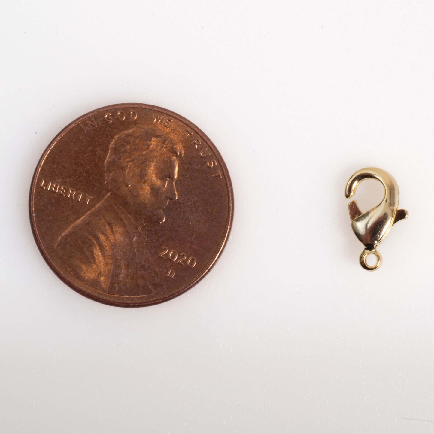 Lobster Claw Clasp XS Size - Measures 9mm x 5mm - Sold Individually - C901.