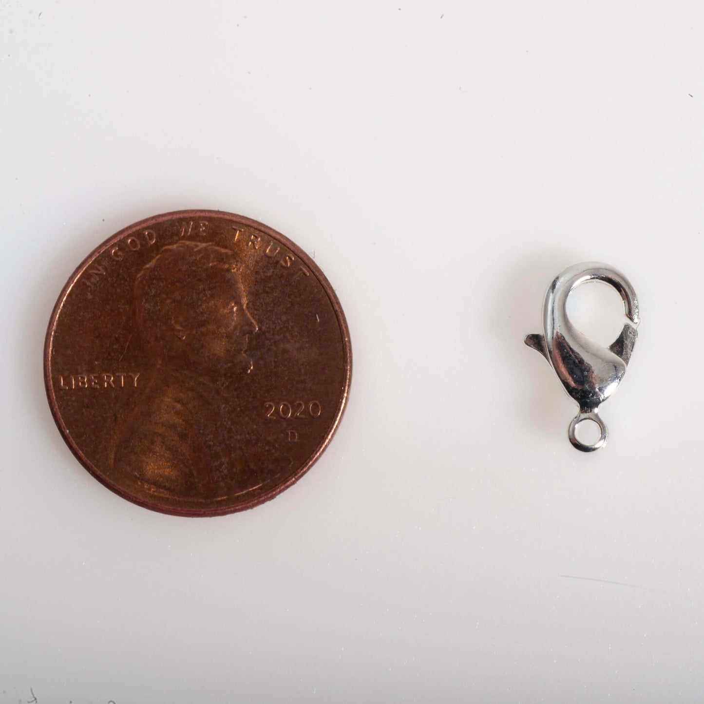 Lobster Claw Clasp - Small Size 12mm x 7mm - Multiple Finishes - Sold Individually - C902
