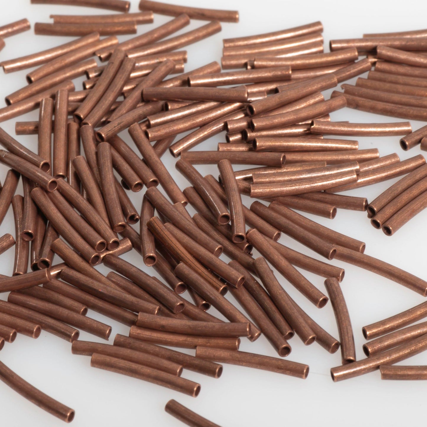 Curved Tube Spacer 12mm x 1mm - Sold by the Gross (144 Pieces) - CT12
