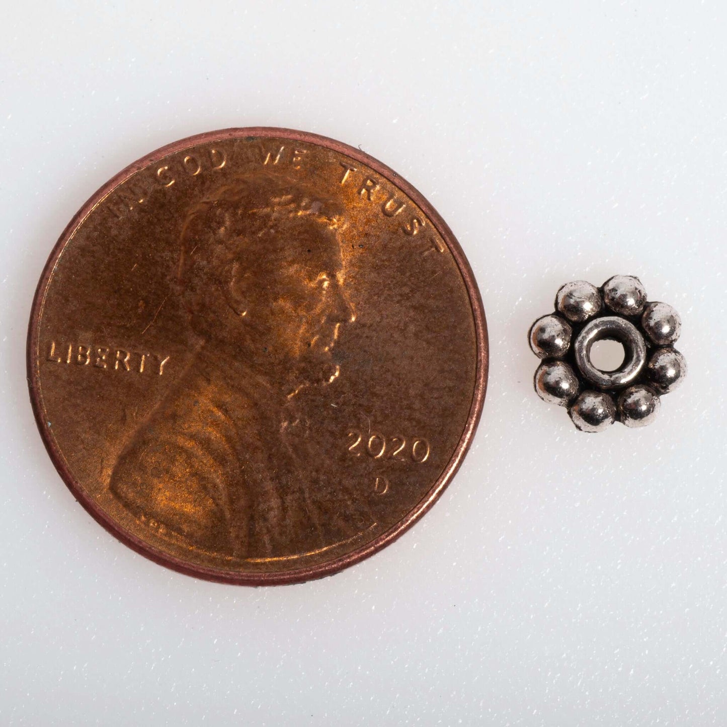 6mm Heishi Spacer Bead - Made of Pewter - Sold by 1/4lb (Approximately 690 Pieces) - CBS 11/274
