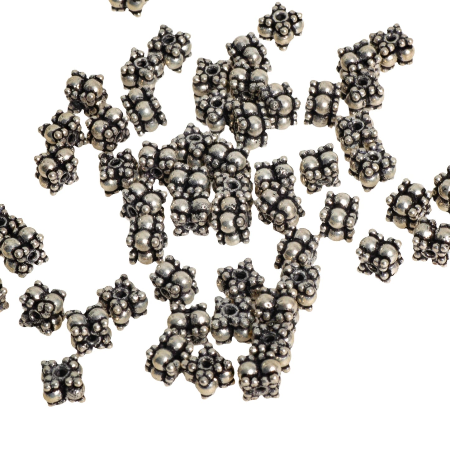 6mm x 5mm Bali Style Bubble Cluster Bead - Made of Copper - Sold Individually - CS1229