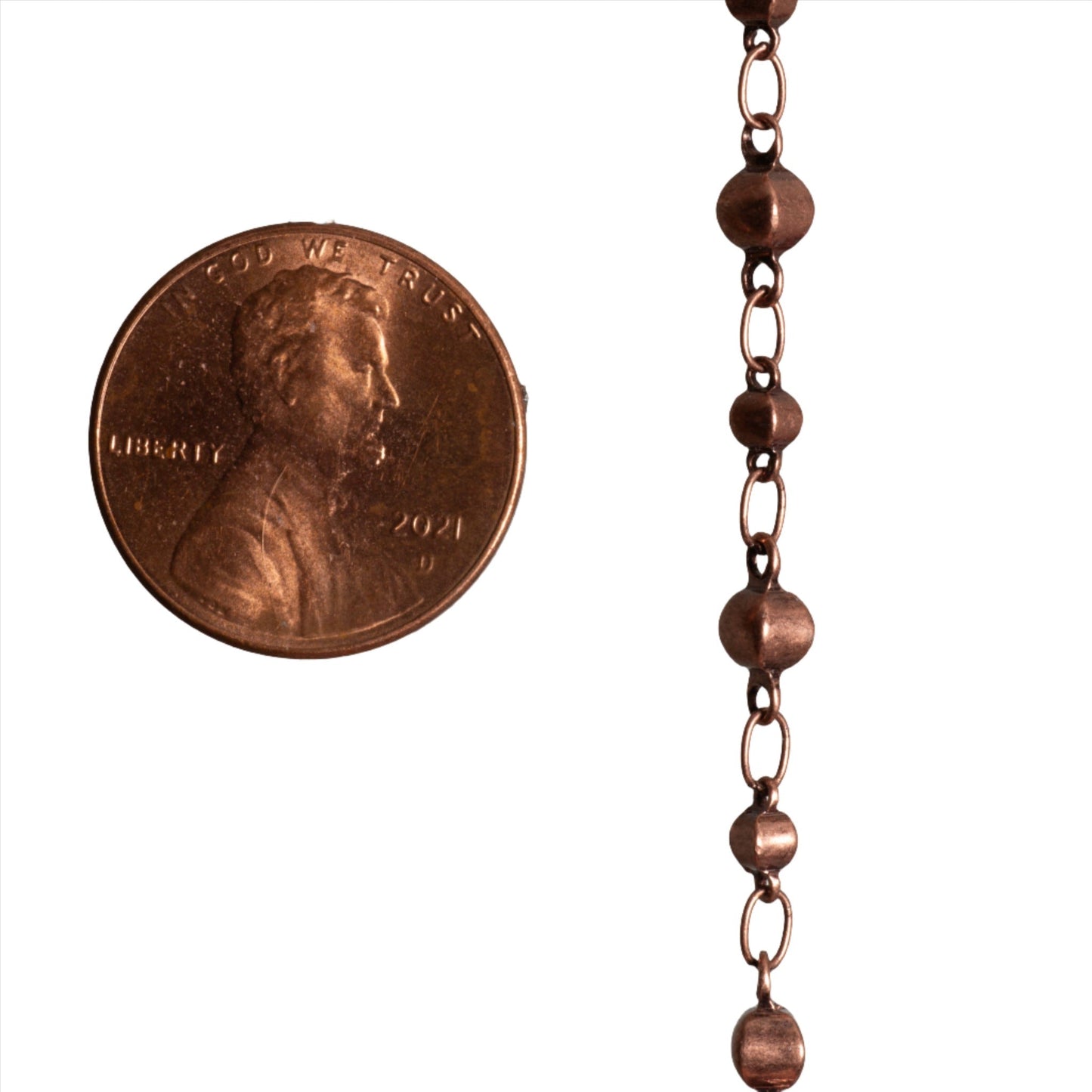 5.8mm x 2.5mm and 8mm x 3.7mm Specialty Chain Sold by The Foot - CH 836