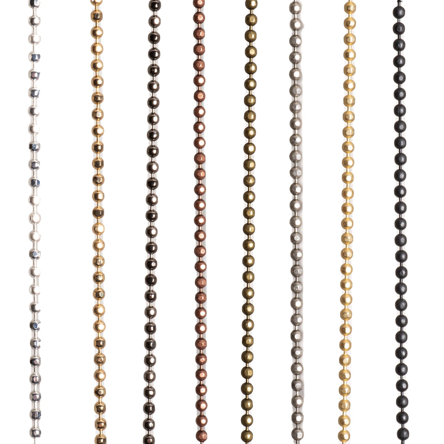 1.5mm Diamond Cut Ball Chain Sold by The Foot - CH 853