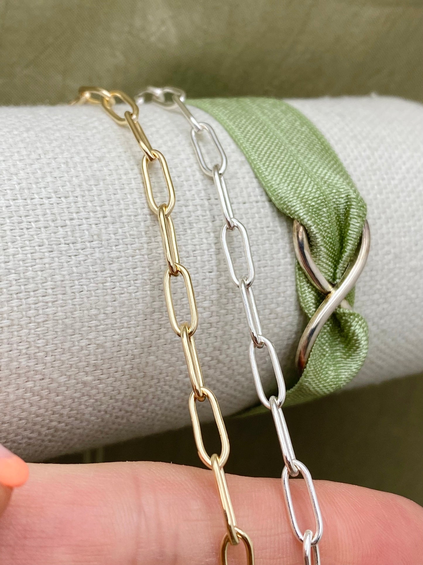 Bling Bling (Huge) Paperclip Chain 3.85 x 10.04mm - C46