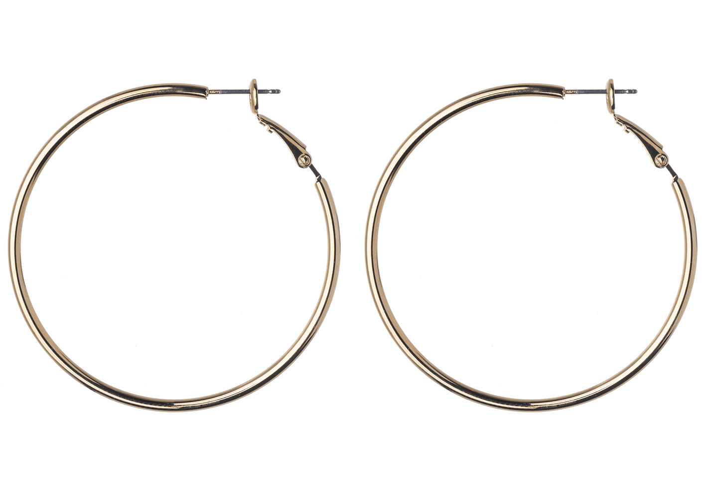 50mm Large Hoop Earrings - Made of hollow 2mm tube wire - Sold individually - EW5016
