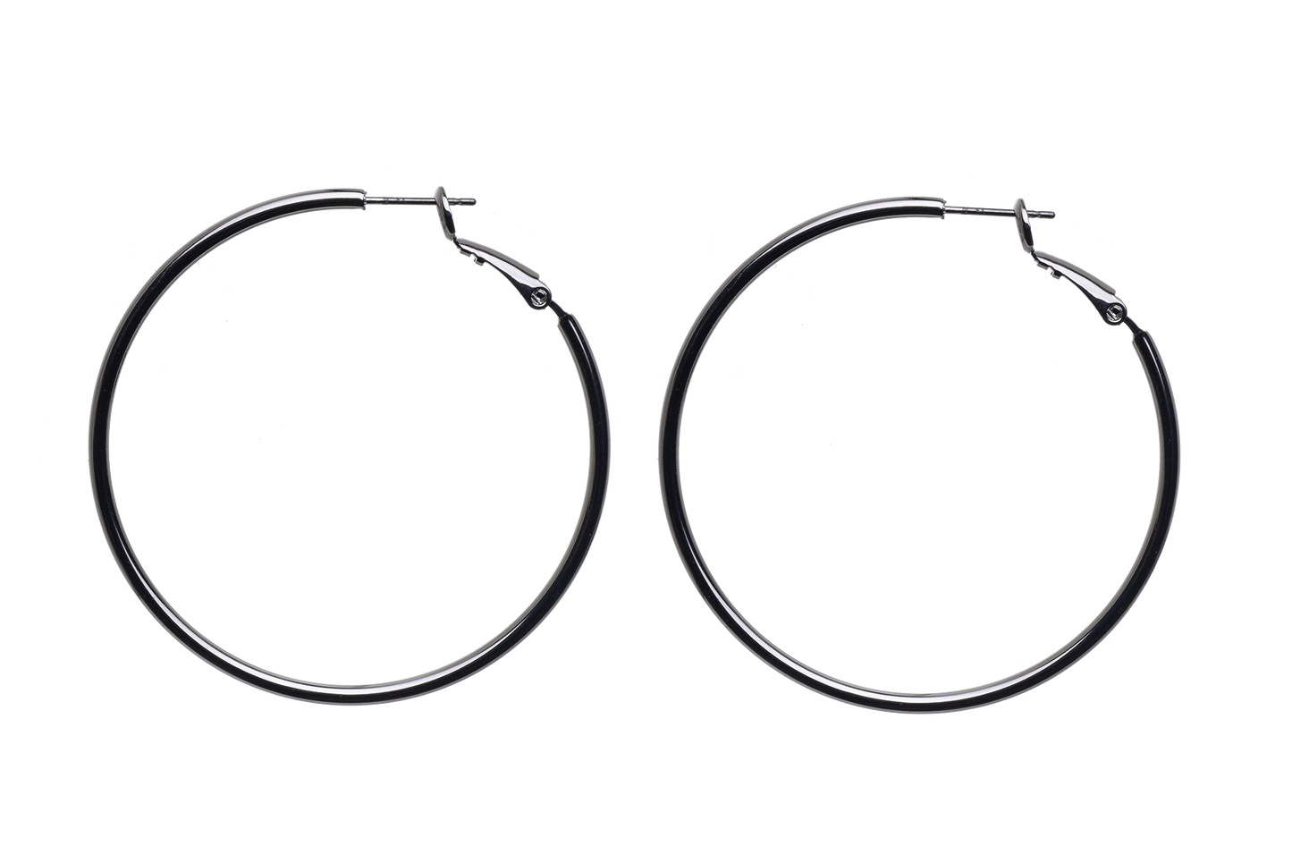 50mm Large Hoop Earrings - Made of hollow 2mm tube wire - Sold individually - EW5016
