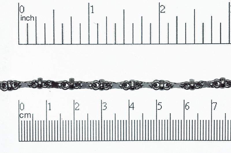 8mm x 3.5mm Flat Link Specialty Chain sold by the Foot - CH 2116