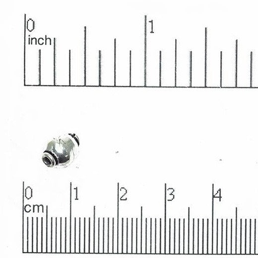 10mm x 7mm Smooth Barrel Bead - Made of Copper - Sold Individually - CS1355