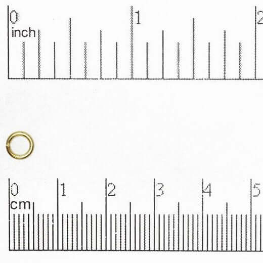 Jump Ring - 6mm 18 Gauge Wire Multiple Colors - 25g Packs (242pcs) J/R 6