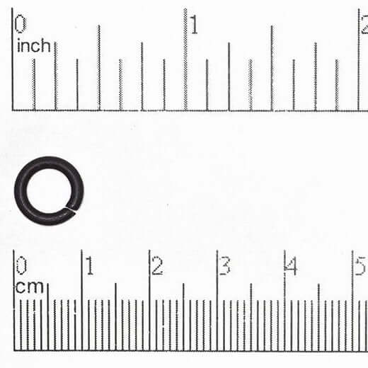 10mm 13 Gauge Jump Rings - Available in Multiple Colors - Sold in 25 Gram Packages (Approx. 46 Pieces Per Pack) - J/R 10