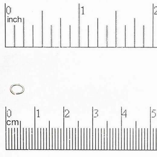 2.65mm x 3.5mm Oval 20g Jump Rings sold by the 1/4lb (Approximately 2,344pcs) - JROV