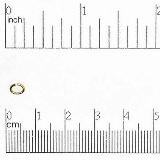 2.65mm x 3.5mm Oval 20g Jump Rings sold by the 1/4lb (Approximately 2,344pcs) - JROV