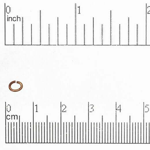 2.65mm x 3.5mm Oval 20g Jump Rings sold by the 1/4lb (Approximately 2,344pcs) - JROV