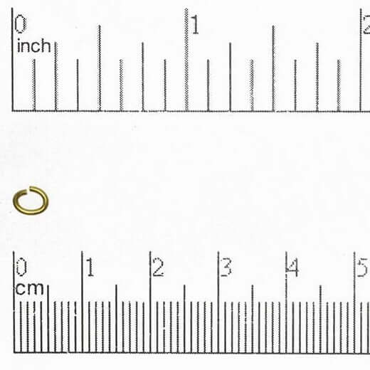 2.65mm x 3.5mm Oval 20g Jump Rings sold by the 1/4lb (Approximately 2,344pcs) - JROV