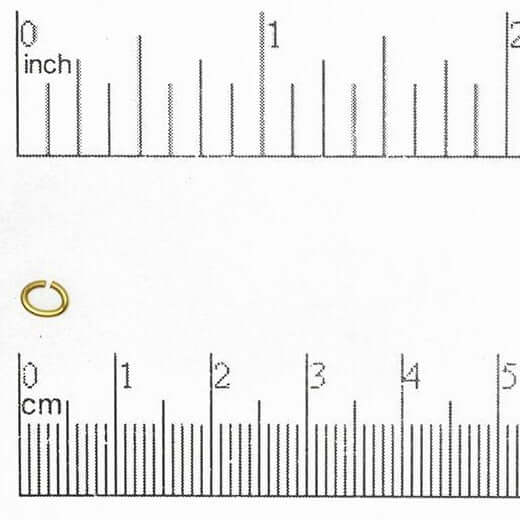 2.65mm x 3.5mm Oval 20g Jump Rings sold by the 1/4lb (Approximately 2,344pcs) - JROV