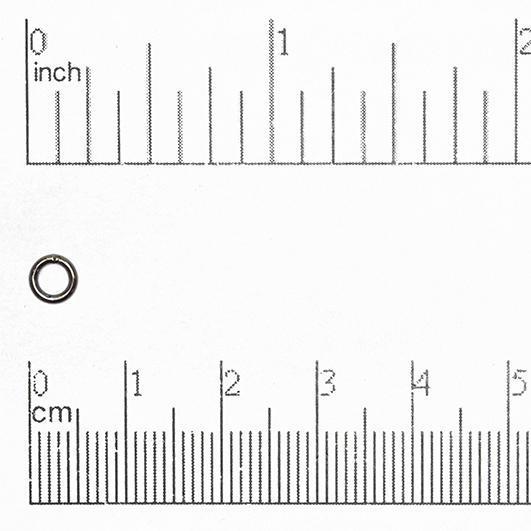4.75mm 18 Gauge Closed Soldered Rings - Multiple Finishes - Made of Brass - Sold by the Gross - SOL/R4