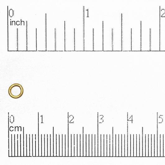 4.75mm 18 Gauge Closed Soldered Rings - Multiple Finishes - Made of Brass - Sold by the Gross - SOL/R4