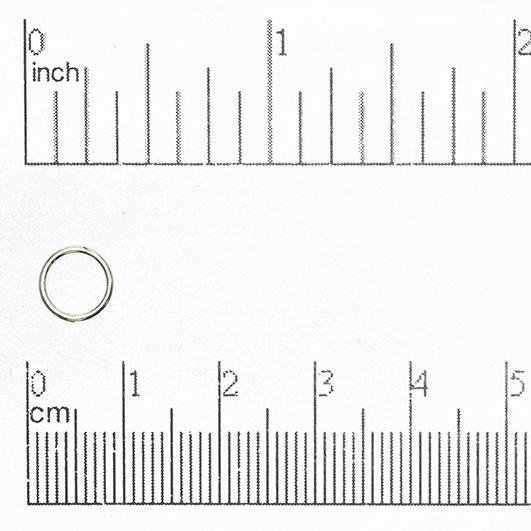 8mm 18 Gauge Closed Soldered Rings - Multiple Finishes - Made from Brass - Sold by the Gross - SOL/R8