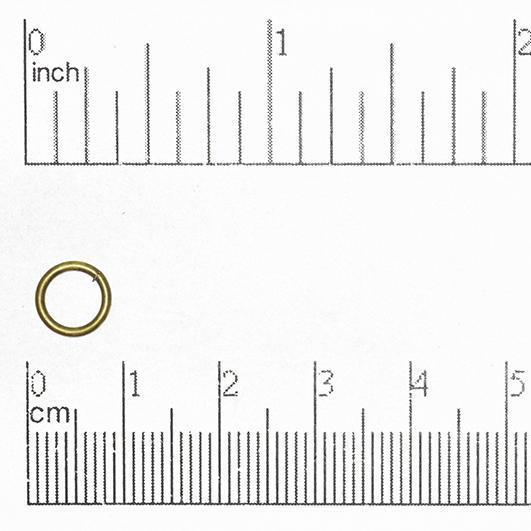 8mm 18 Gauge Closed Soldered Rings - Multiple Finishes - Made from Brass - Sold by the Gross - SOL/R8