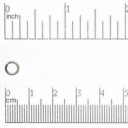 Jump Ring - 6mm 18 Gauge Wire Multiple Colors - 25g Packs (242pcs) J/R 6