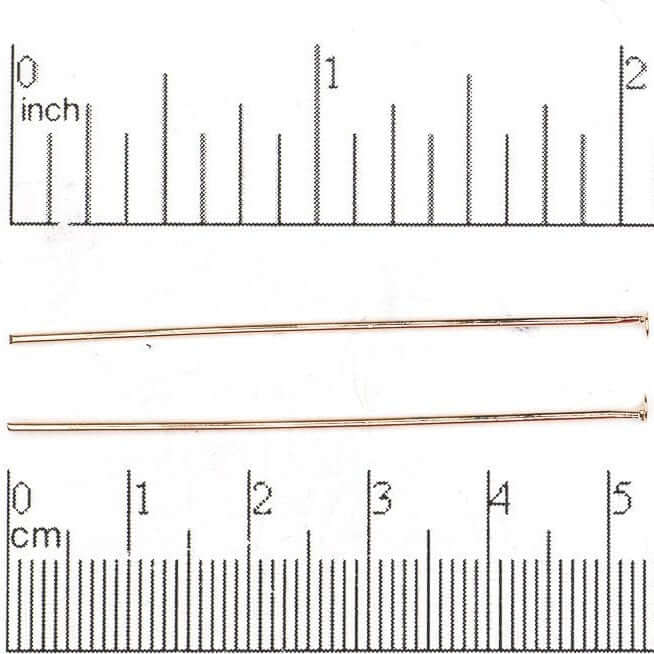 2 Inch Head Pin - 20 Gauge Wire available in Multiple Colors sold Individually - H/P2