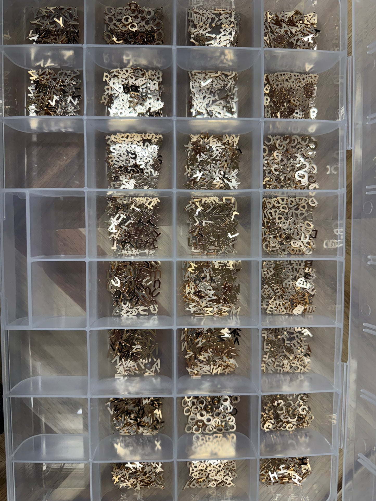 Vertical Letter Connectors - 14kt Gold Filled - L37G