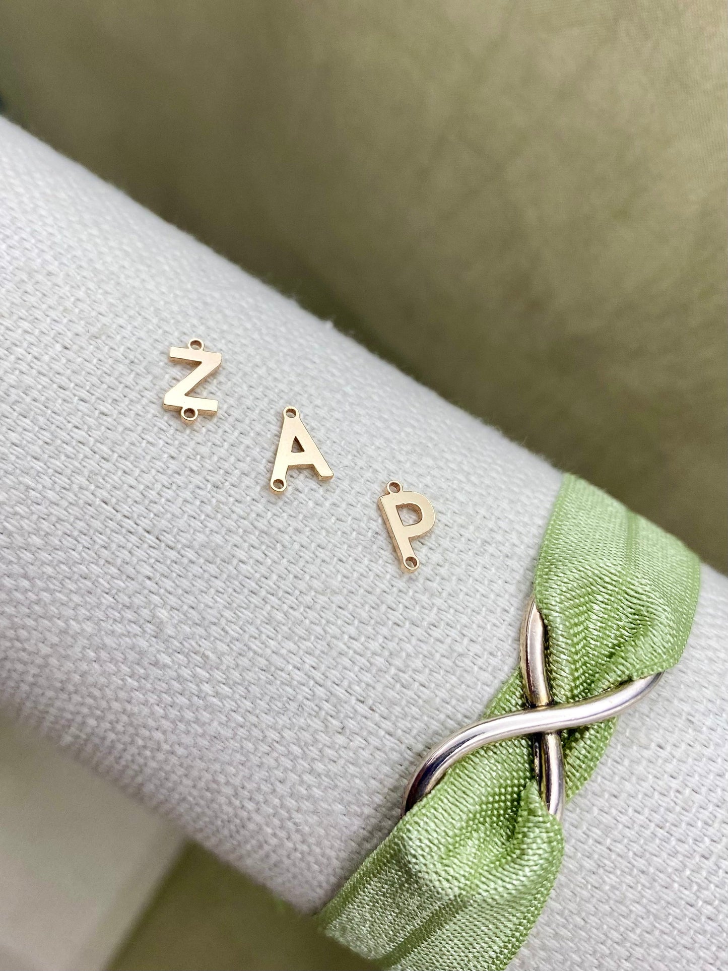 Vertical Letter Connectors - 14kt Gold Filled - L37G