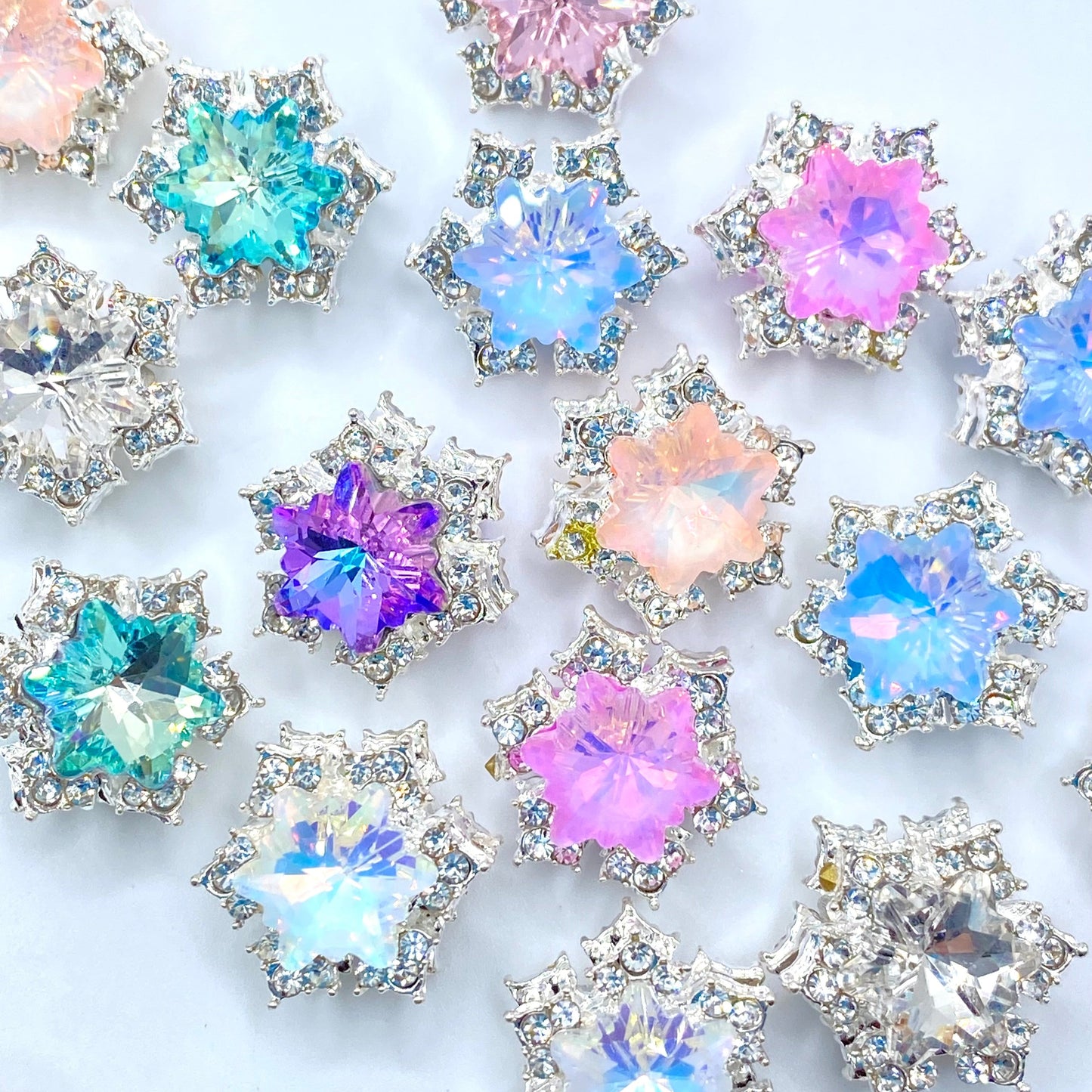 Snowflakes Are Kisses From Heavens Fancy Beads