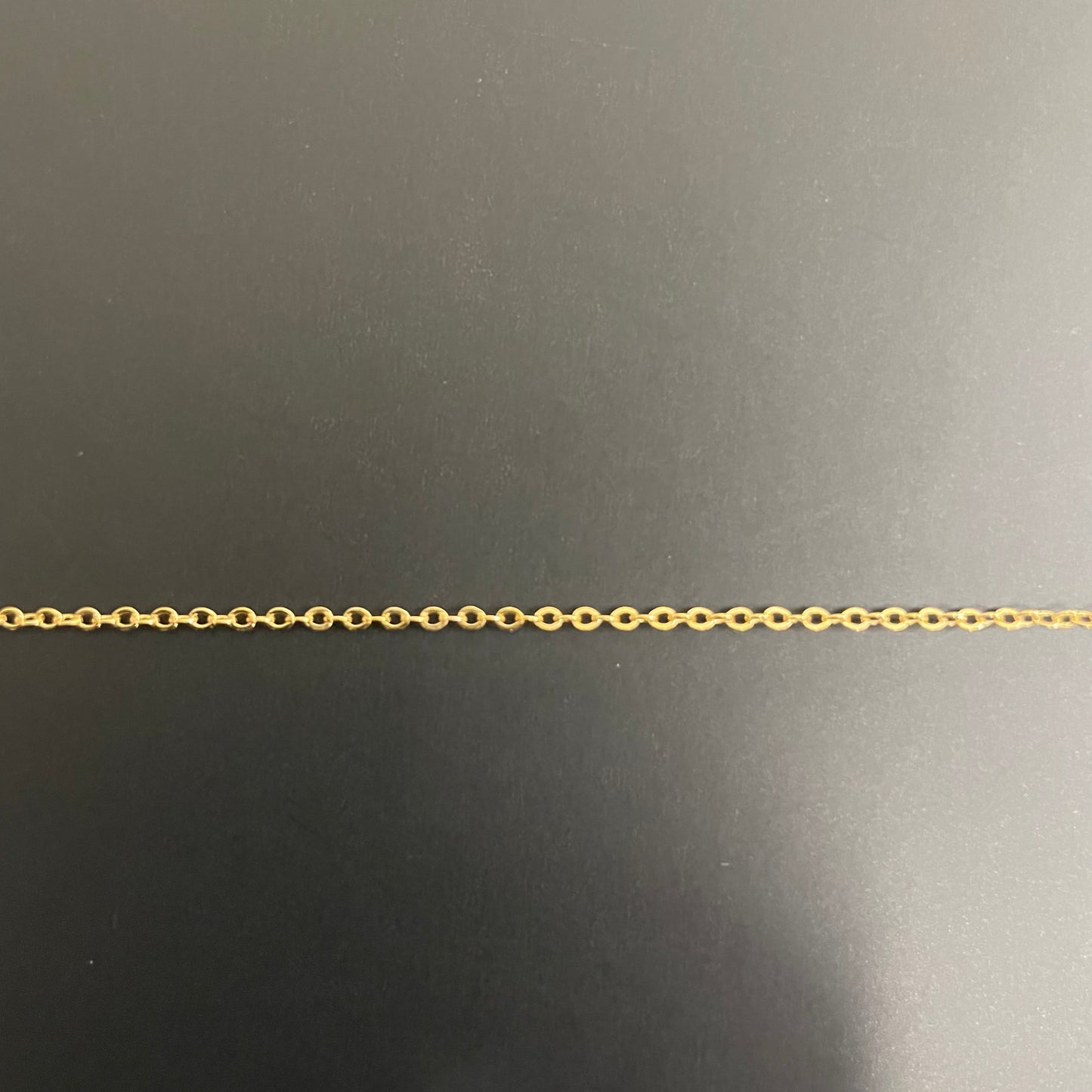 14Kt Gold Filled 1.3mm Flat Cable Chain -100 Feet Spool