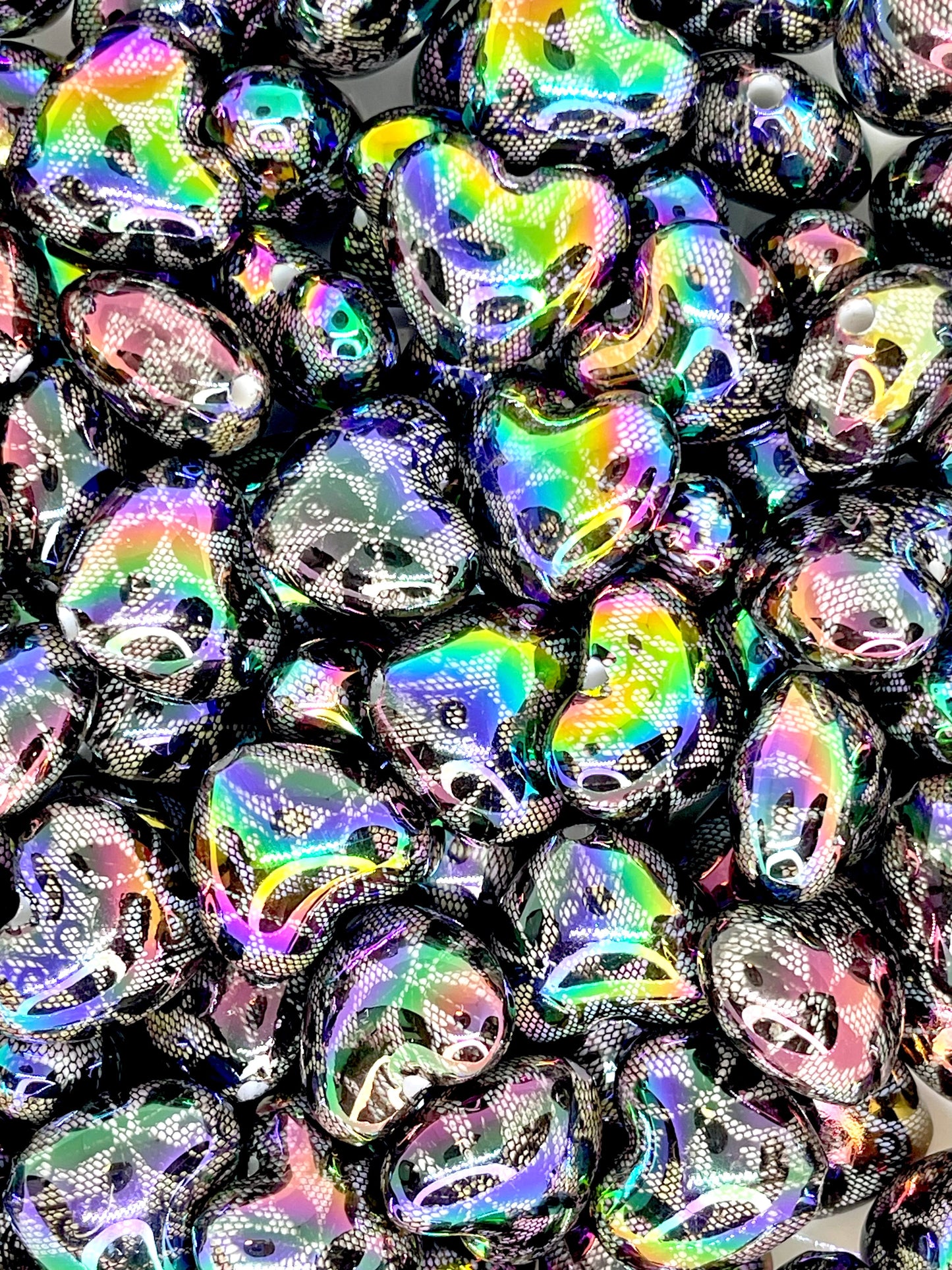 Heart Breaker Acrylic Beads
