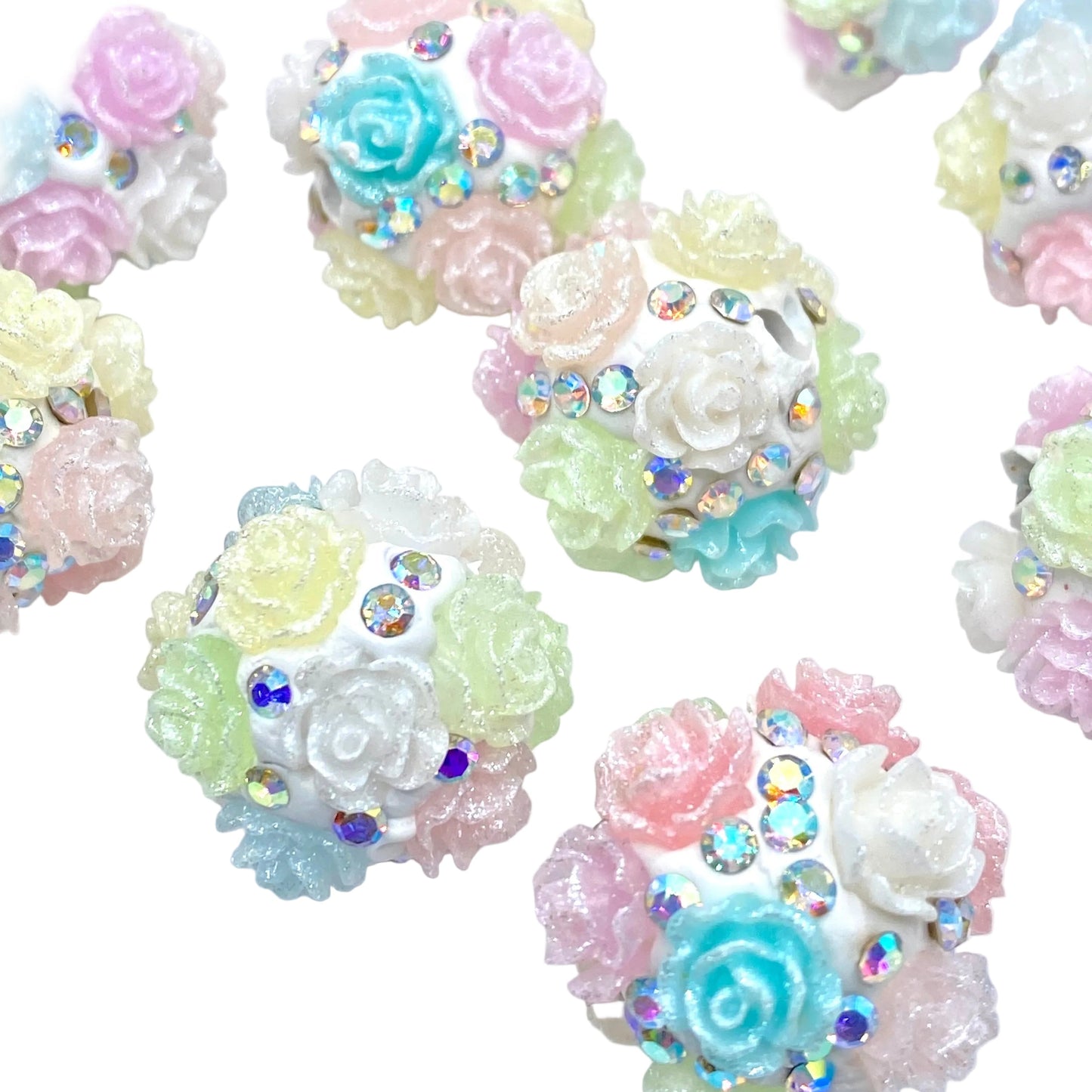 Bed Of Roses Fancy Beads