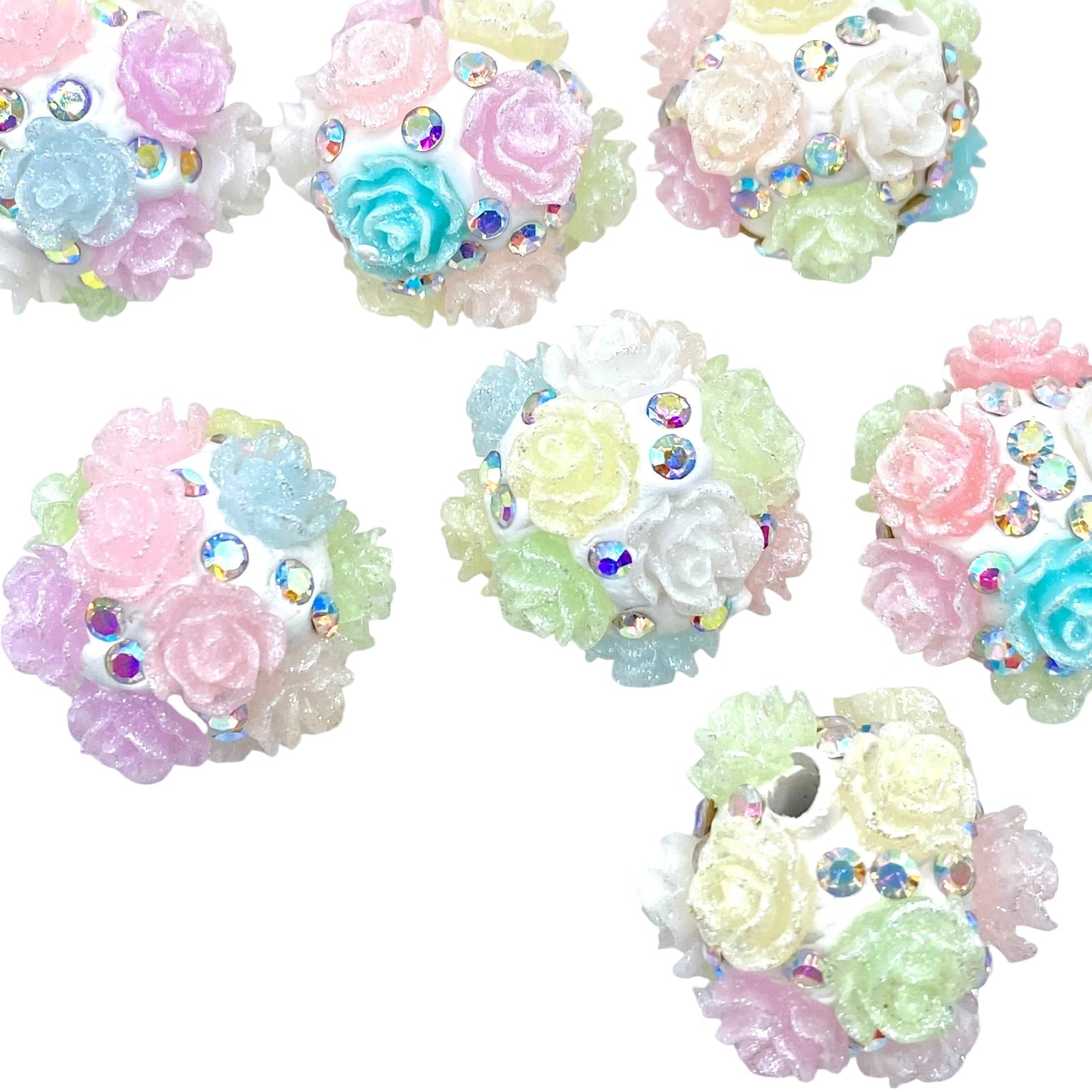 Bed Of Roses Fancy Beads