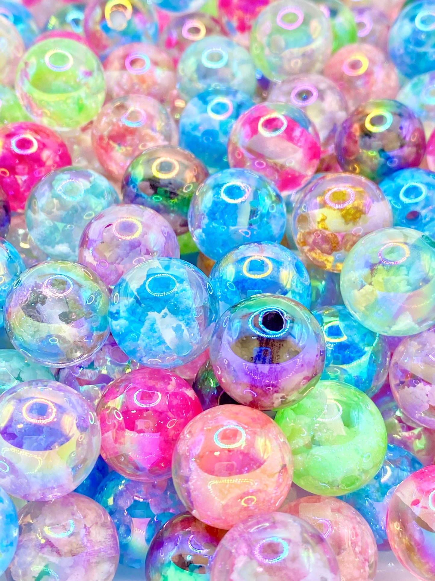 Dance with the Clouds Acrylic Beads