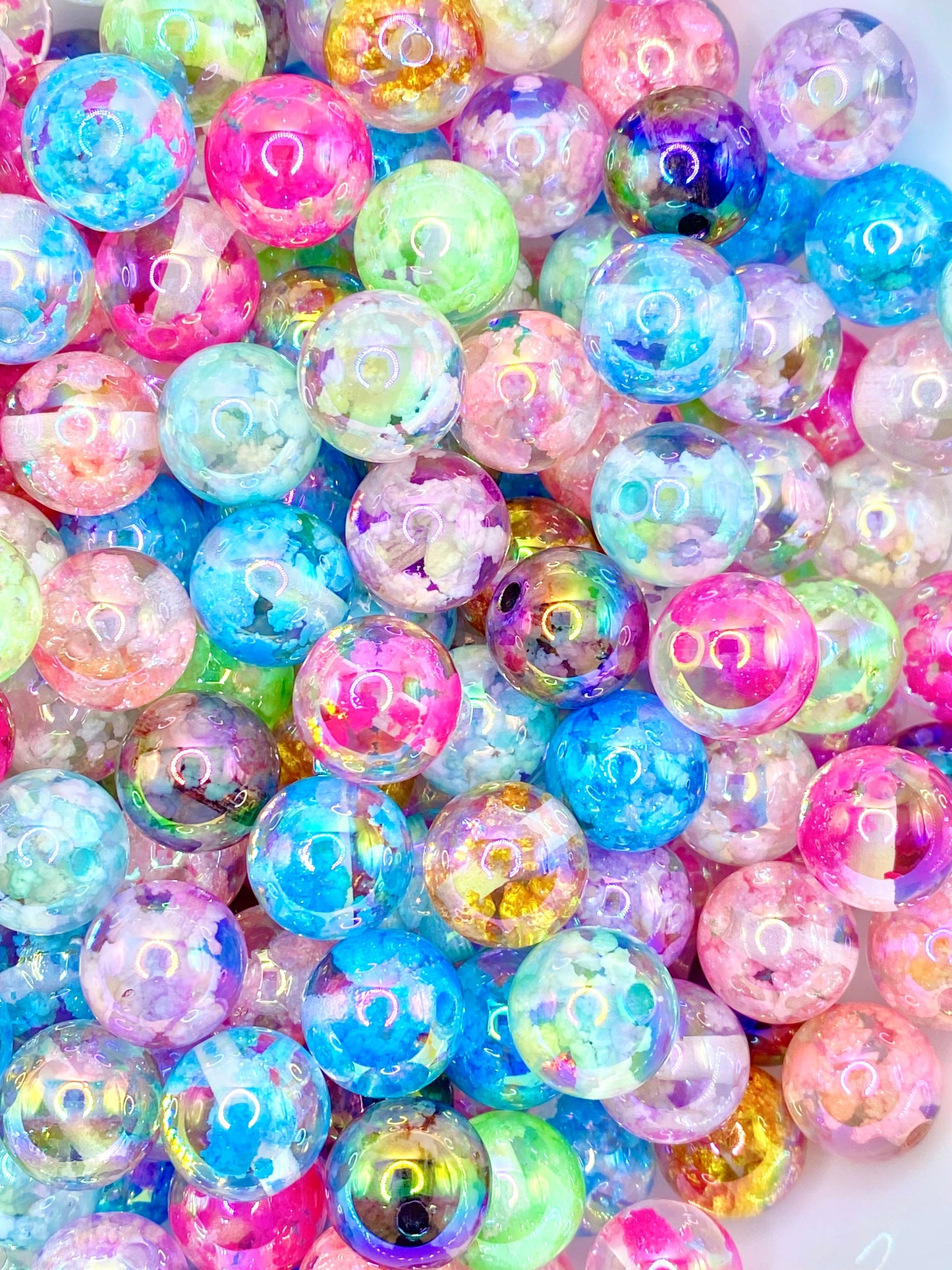 Dance with the Clouds Acrylic Beads