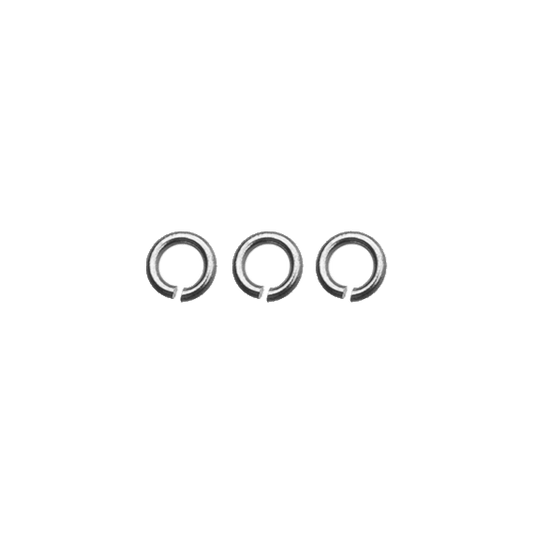 Jump Ring - Stainless Steel - Sold in 25 Gram Packs (Approx 1,000pcs)
