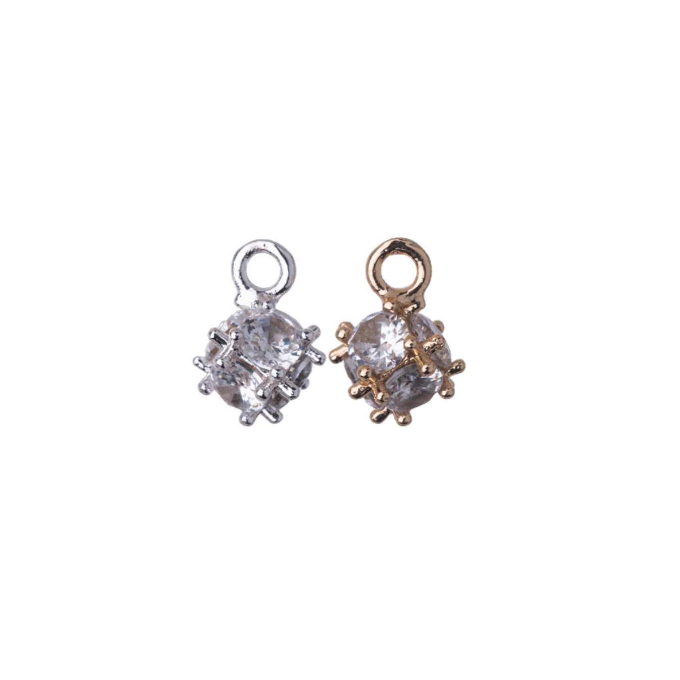 Cubic Zirconia Charm Pendant Sold by the Piece - K111