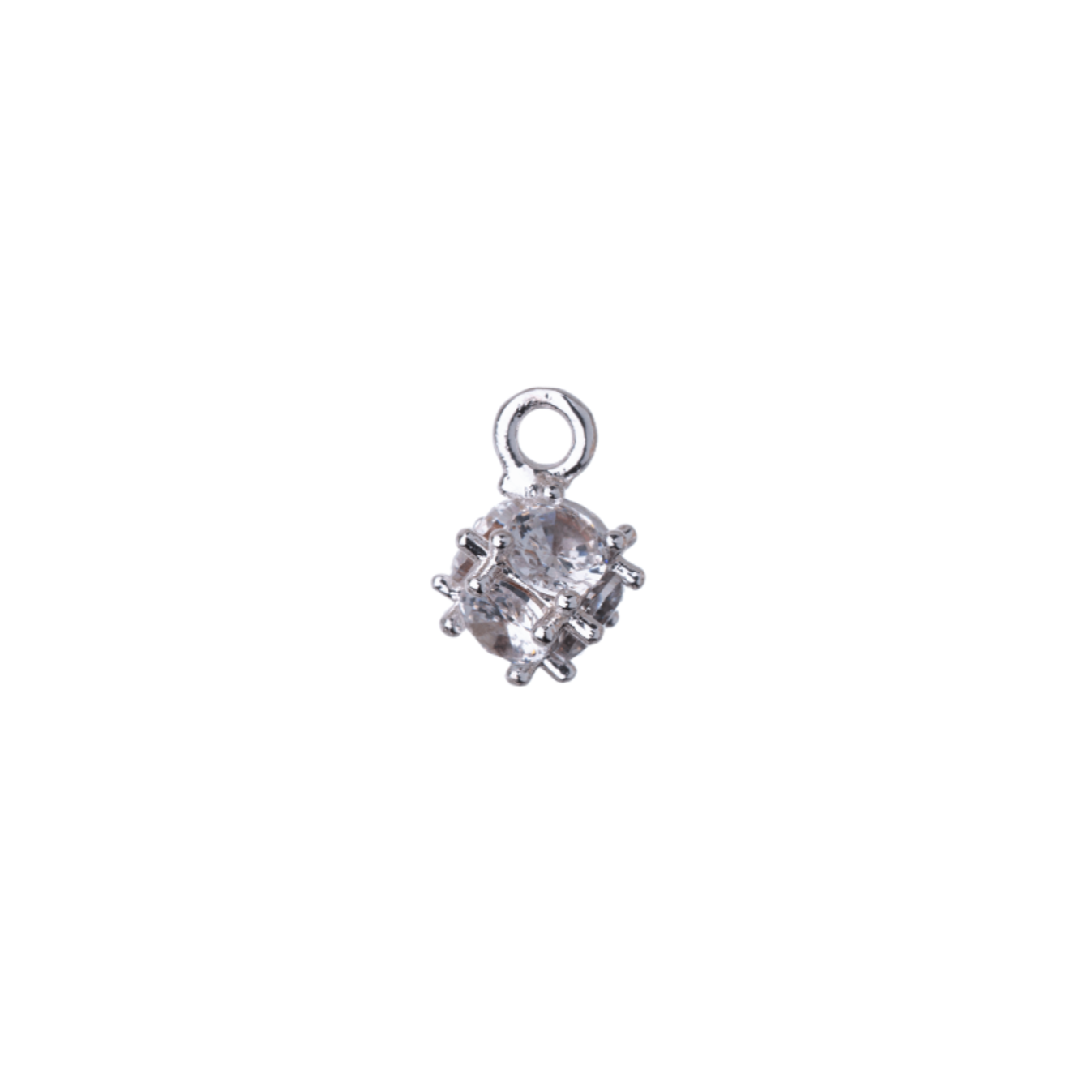 Cubic Zirconia Charm Pendant Sold by the Piece - K111