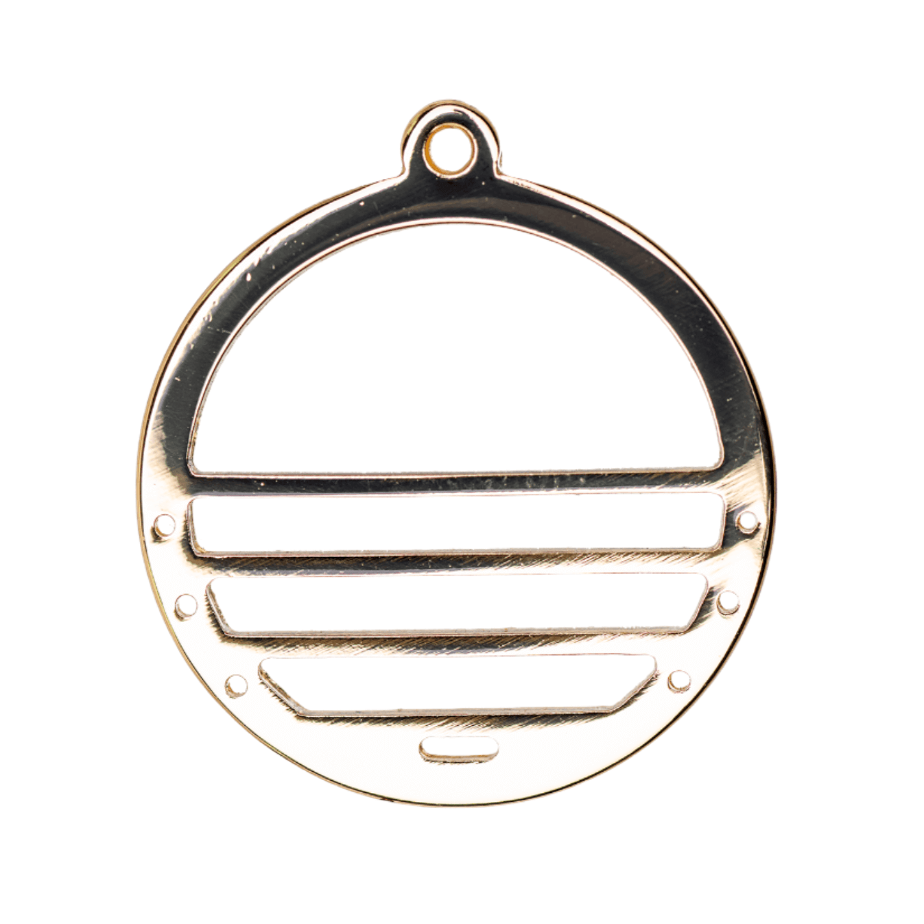 24.5mm Centerline Round Charm - Beadable with 11/0 Seed Beads - Zinc - Available in 7 Finishes - Sold by the Piece - K155