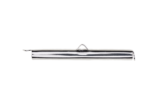 Silver 40mm Slide Tube *Limited Supply* Sold by the Piece - K44XL