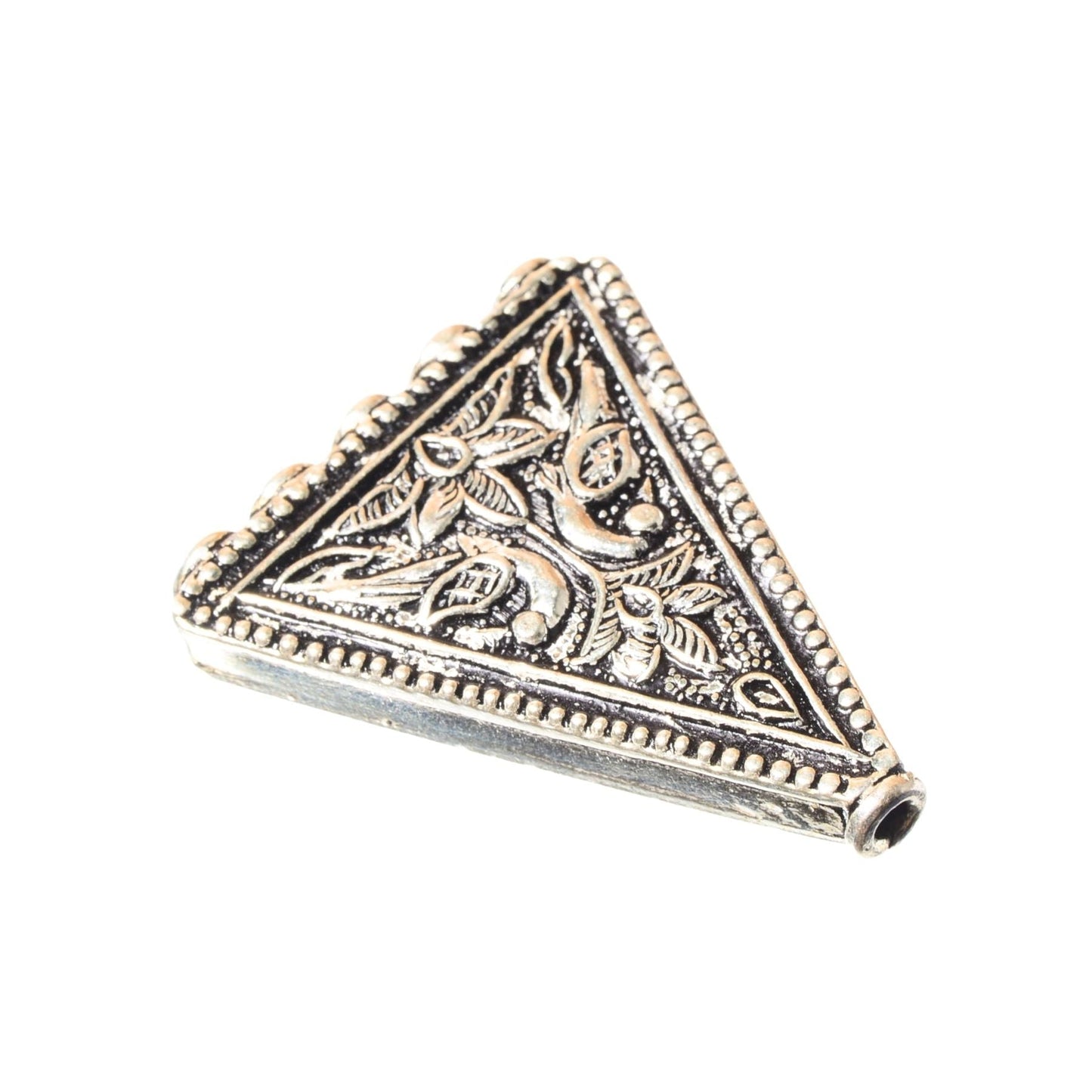 Sterling Silver Triangle Multi-Strand Connector – 35.5mm
