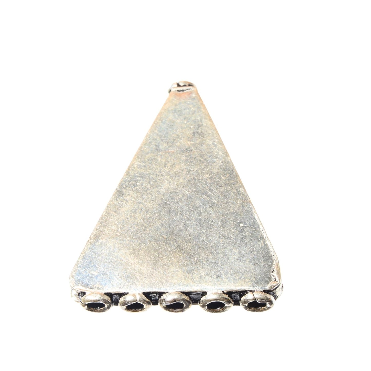 Sterling Silver Triangle Multi-Strand Connector – 35.5mm