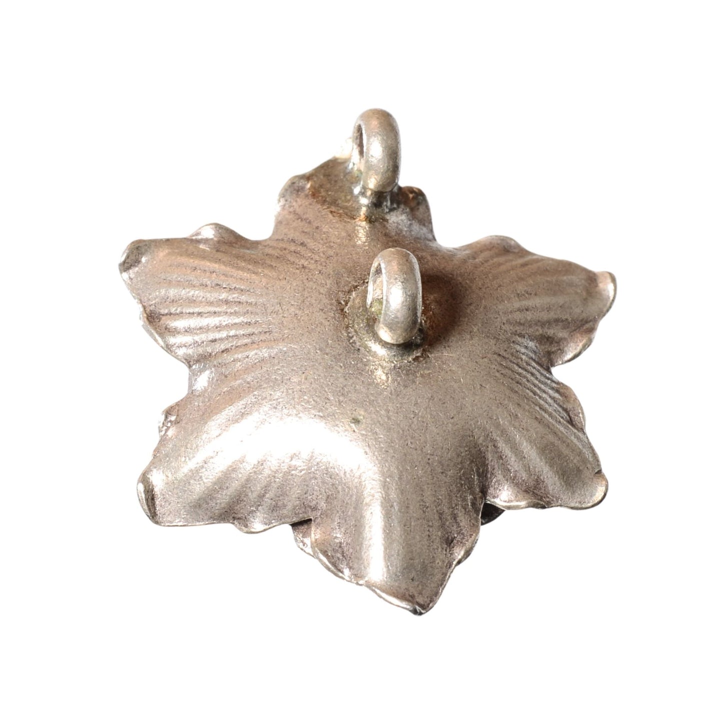 Sterling Silver Layered Rose Pendant – Vintage .925 Silver (27mm)