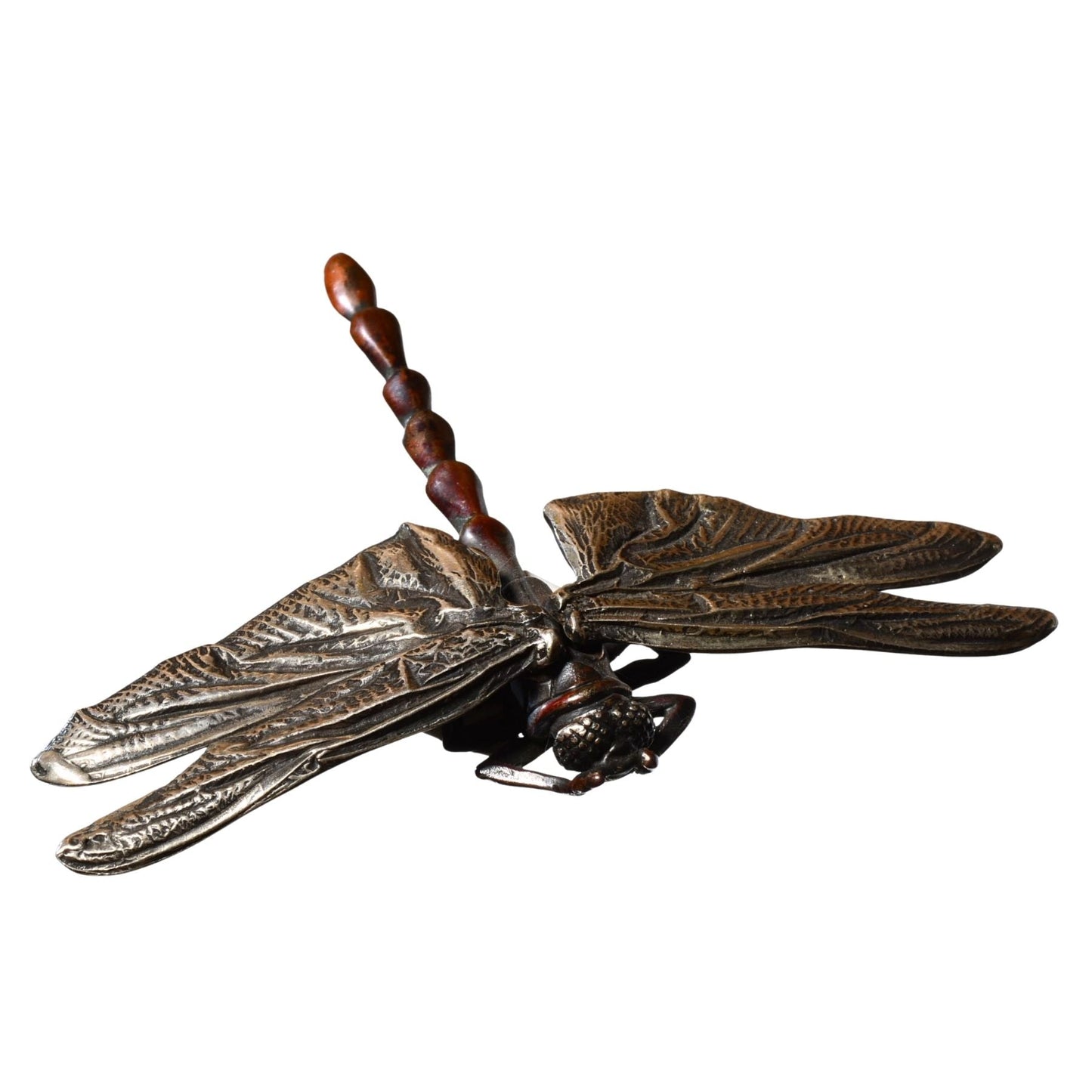 Sterling Silver & Bronze Dragonfly Pendant by Robert (Bob) Burkett