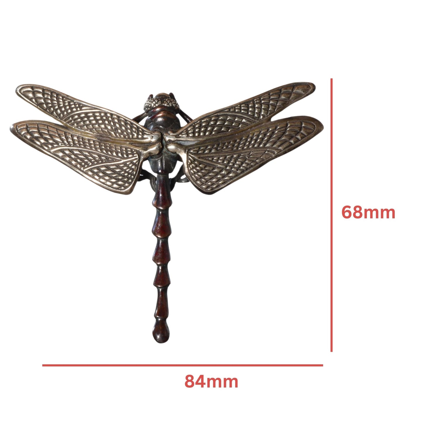 Bob Burkett Signed Dragonfly Pendant – Sterling Silver & Bronze (2007)
